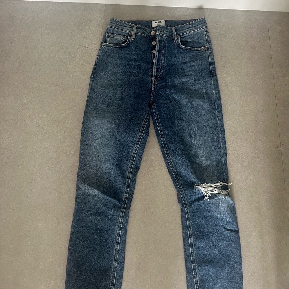 Agolde dark blue jeans